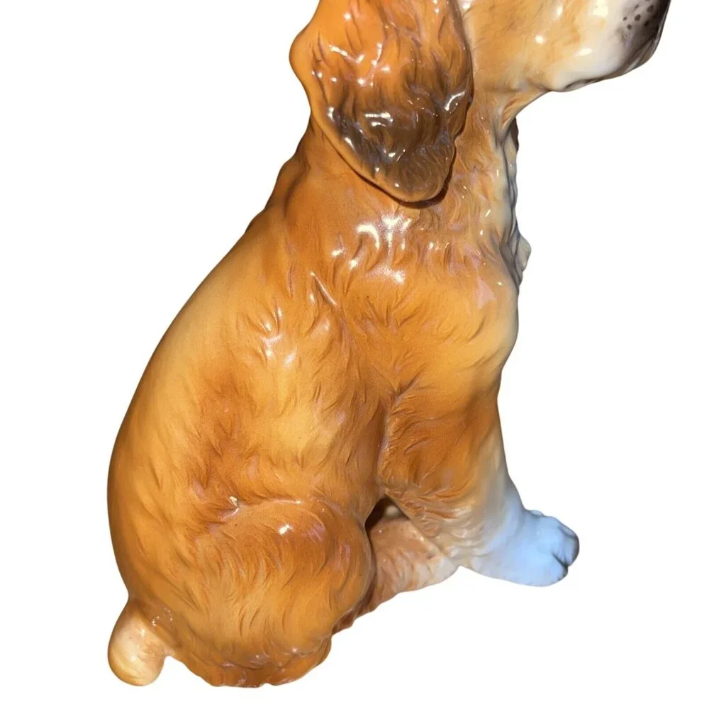 Vintage‎ Ceramic Cocker Spaniel Dog Figurine - Picture 5 of 12